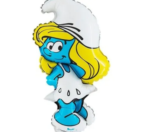 Smerfy Smerfetka balon foliowy 14''