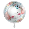 Słonik balon foliowy okrągły 18 cali