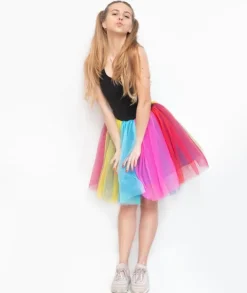 Spódnica tutu tęczowa różne rozmiary