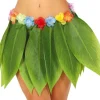 Spódnica hawajska LIŚCIE z kwiatami hawaii