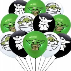 STAR WARS Yoda balon gumowy z nadrukiem 1 szt. mix