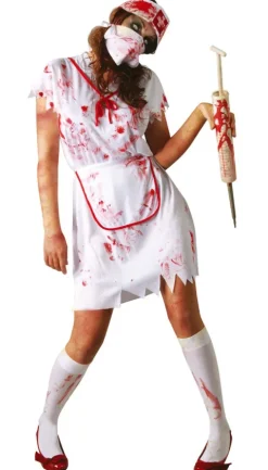 Strój dla dorosłych Pielęgniarka Zombie