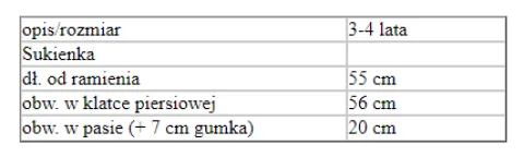 Strój dla dziewczynki Nietoperz