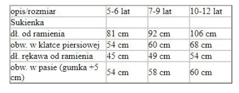Strój dla dziewczynki WIEDŹMA Czerwony pas