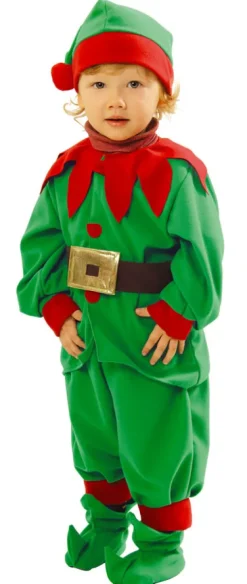 Strój dziecięcy ELF ZIELONY pomocnik Mikołaja