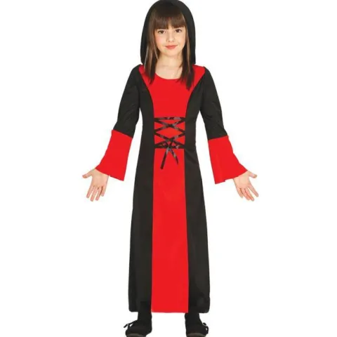 Strój Wampirzyca Halloween sukienka długa