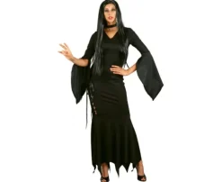 Strój zestaw SUKIENKA I CHOKER jak Motricia Addams