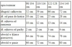 Strój Żabka dla dziewczynki