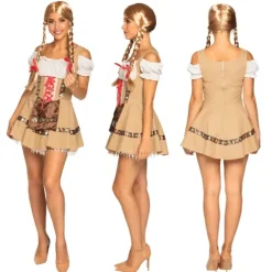 Strój damski bawarski Dziewczyna z Alp Oktoberfest