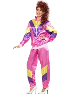 Strój damski Dres Różowy lata 90