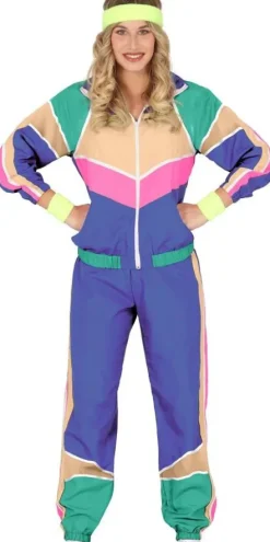 Strój damski dres sportowy fitness lata 90-te