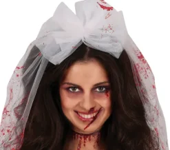 Strój damski Krwawa Panna Młoda Halloween