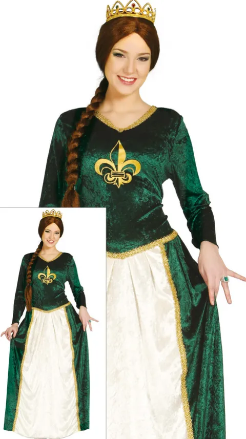 Strój damski księżniczka Fiona z bajki Shrek