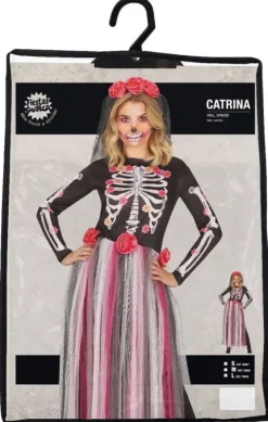 Strój dla dorosłych CATRINA różowa damski