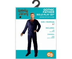 Strój dla dorosłych jak GOMEZ ADDAMS garnitur w paski