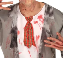Strój dla dorosłych UCZEŃ ZOMBIE męski