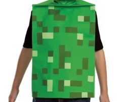 Strój dla dziecka Creeper MINECRAFT (bluzka +maska)