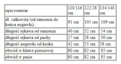Strój GOŁĄBEK