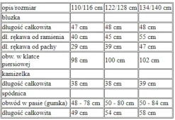 Strój GÓRALKA