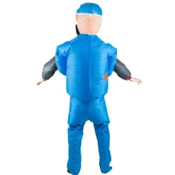 Strój kostium DMUCHANY dla dorosłych - DOKTOR LEKARZ Halloween