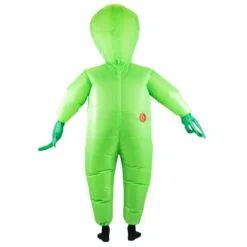 Strój kostium DMUCHANY dla dorosłych - Kosmita Obcy Alien