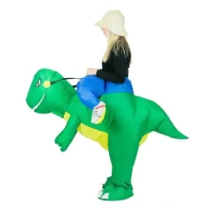 Strój kostium DMUCHANY dla dorosłych - DINOZAUR