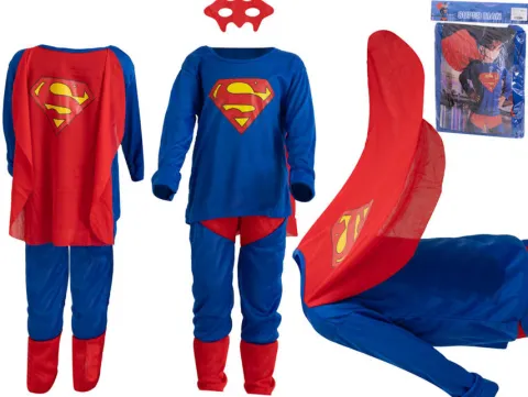 Strój kostium SUPERMAN dla dzieci 110-120 cm