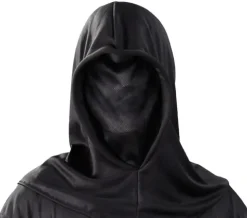Strój męski Czarny Rycerz Zjawa Upiorny Zakonnik Halloween