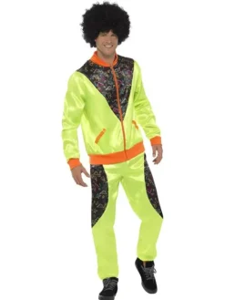 Strój męski Dres Neonowy lata 90