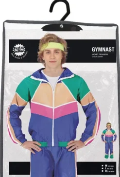 Strój męski dres sportowy lata 90-te