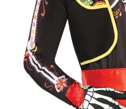 Strój męski Halloween Szkielet Kościotrup Mariachi