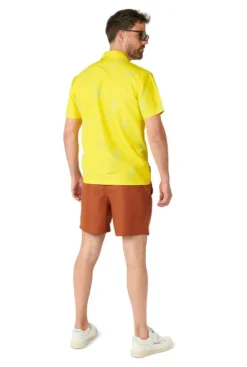 Strój męski SPONGEBOB krótki rękaw spodenki