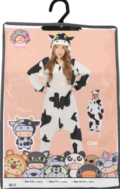 Strój onesie kigurimi KROWA dla dzieci