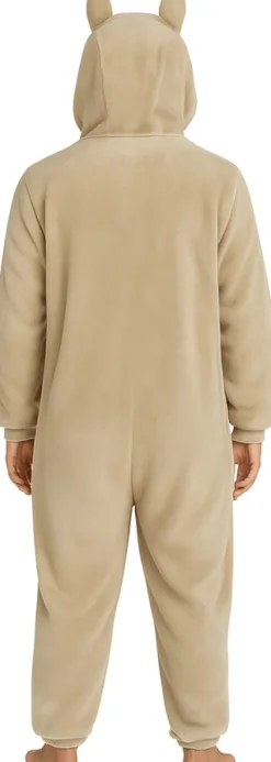 Strój onesie kigurimi Labubu beżowy damski