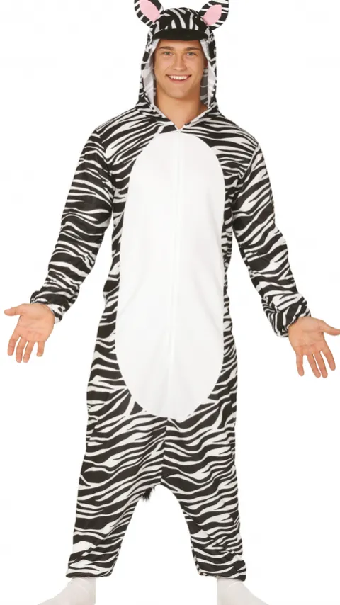 Strój onesie kigurumi ZEBRA piżama