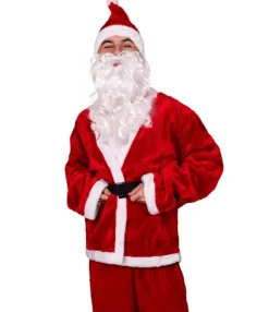 Strój Świętego Mikołaja Premium, rozmiar 170-190cm