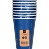 Stylowe kubeczki jednorazowe papierowe True Blue 8 szt.