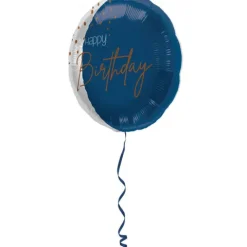 Stylowy Balon foliowy Happy Birthday 45cm