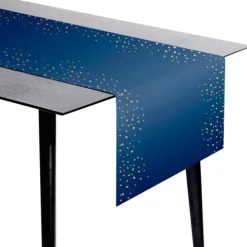 Stylowy obrus bieżnik papierowy True Blue 240x40 cm