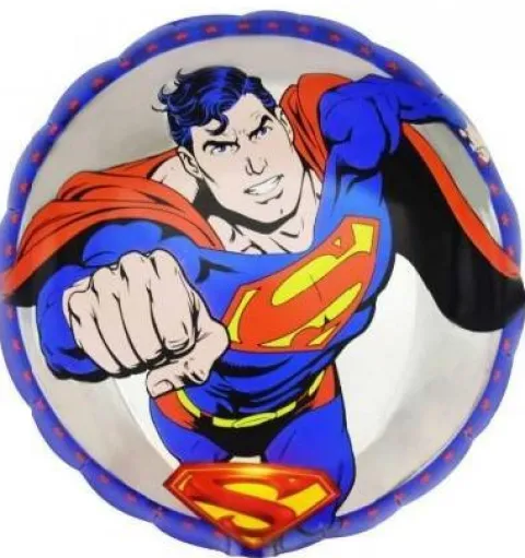 Superman balon foliowy okrągły 18 cali