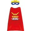 Superman Wonder Hero strój dla dzieci zestaw peleryna maska