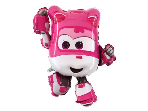 Super Wings Frunia Dizzy helikopter balon foliowy 21"
