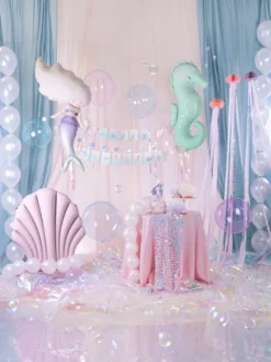Syrenka balon foliowy PartyDeco 110 cm