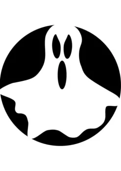 Szablony do wycinania dyni dekoracja Halloween 10 szt.