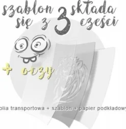 Szablony do tatuaży brokatowych zestaw startowy - Kwiaty motyle