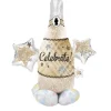Szampan Celebrate balon foliowy stojący 83x94 cm Sylwester urodziny