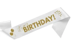 Szarfa urodzinowa satynowa - It's my BIRTHDAY!