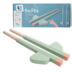 Szczudła cyrkowe drewniane dla dzieci 110 cm BS Toys