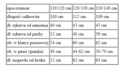Szkieletorka kolorowa kostium strój dla dziewczynki