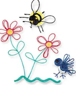 Sznureczki woskowe kreatywne Wikki Stix - Rainbow Pak 24 szt.